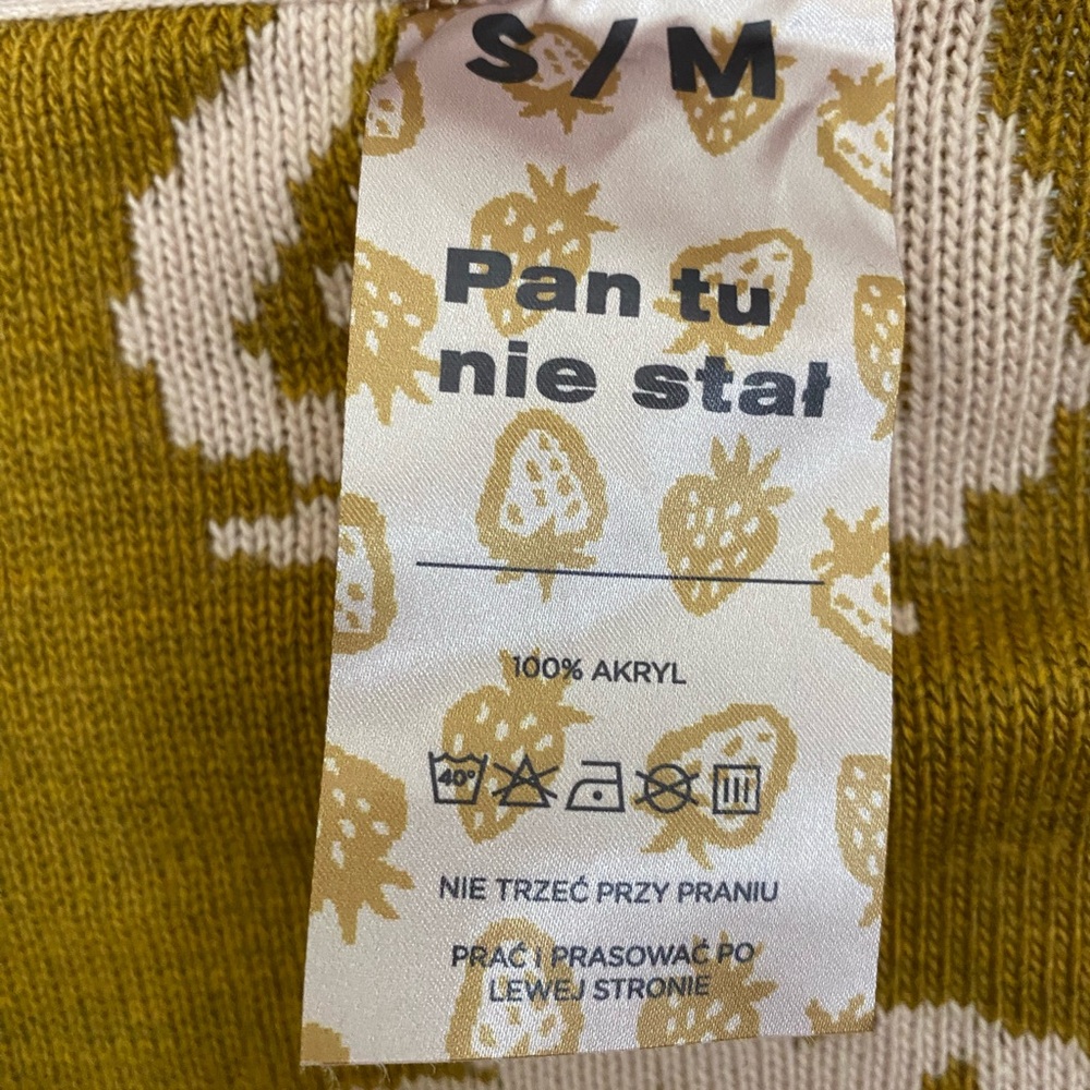 Reversible Strawberry Patterned Pink Sweater - image 4